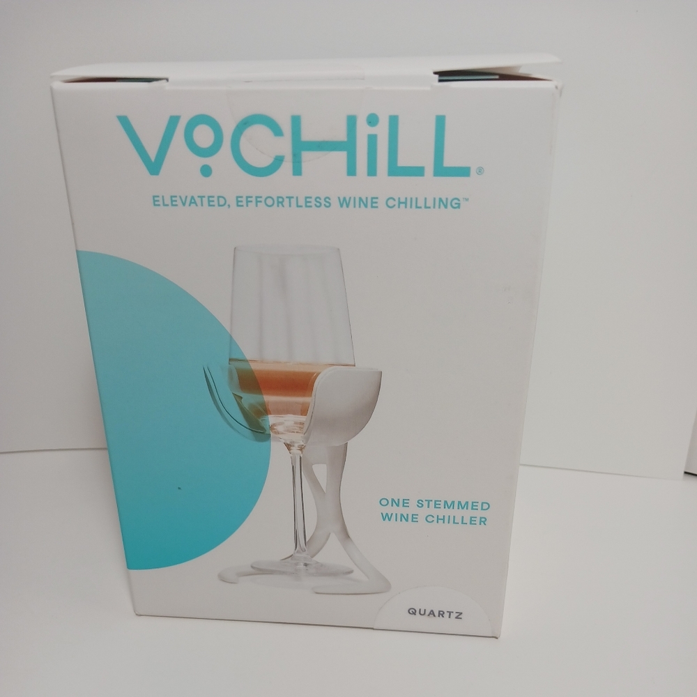 VoChill Wine Chilling Quarts One Stemed Wine Chiller